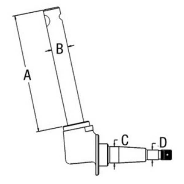 Aftermarket LH Spindle 106460AA - main